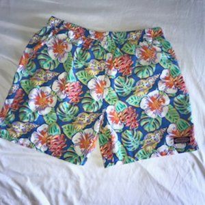 Vineyard Vines XL Tropical Print Swim Trunks